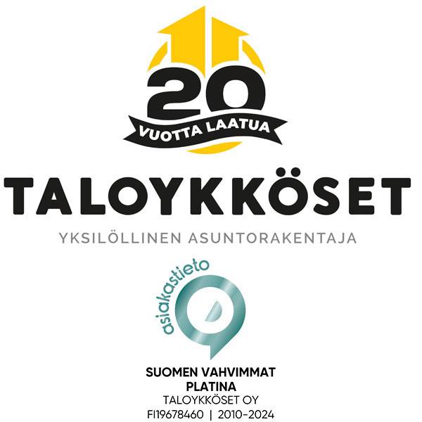 Taloykköset Oy -logo